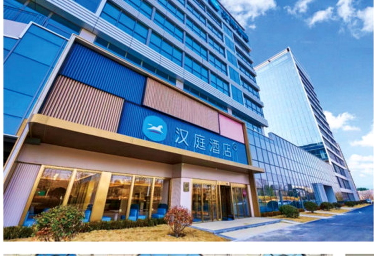Real building facade using aluminum wave panel reference